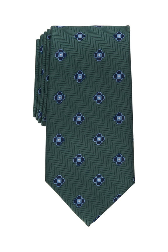 Men's Berdie Neat Tie Green Necktie