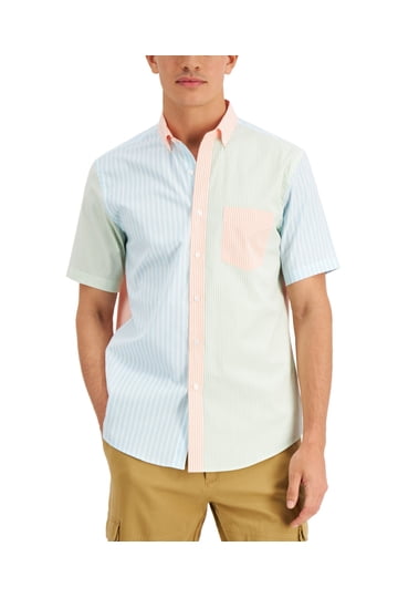 Club Room Mens Casual Button Down Shirts