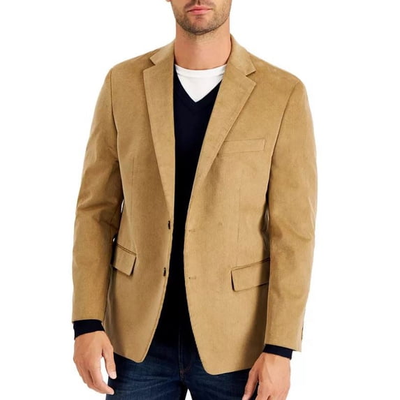 Club Room Men's Corduroy Classic-Fit Sport Coat, 38 R