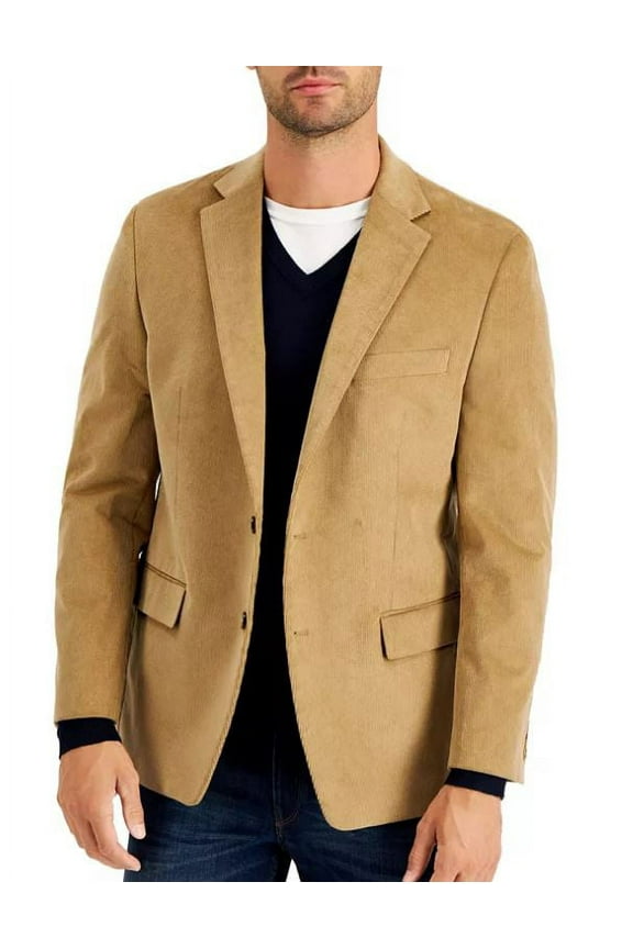 Men's Corduroy Classic-Fit Sport Coat, 38 R