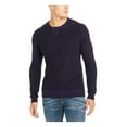 thumbnail image 1 of Club Room Men's Crewneck Pullover Solid Knitted Sweater Blue Size X-Large, 1 of 2