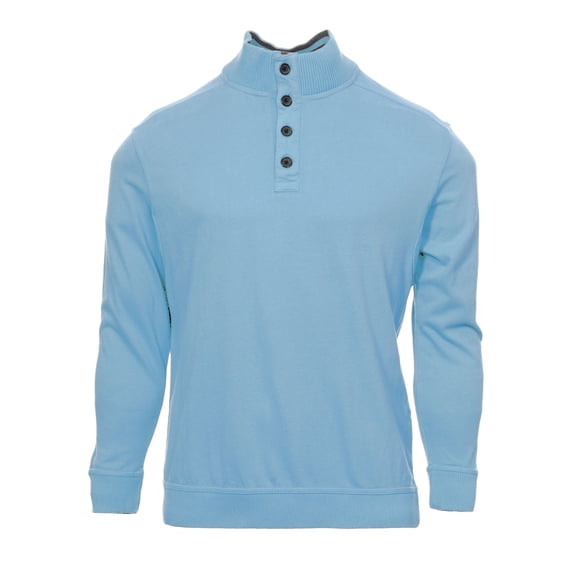 Club Room Men's Half Zip Sweater (Medium, Croquis)