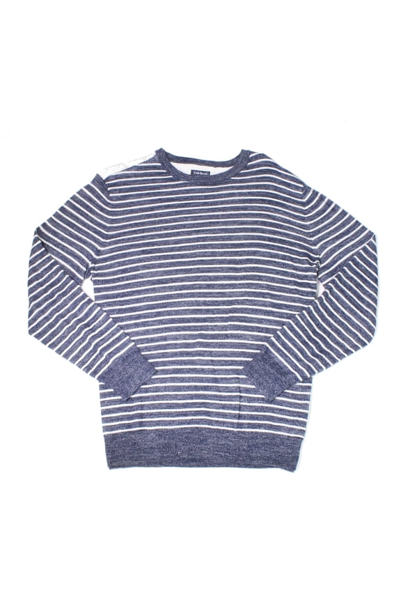 Mens Low Tide Striped Sweater (Navy Stone Heather, XXL)