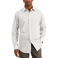 thumbnail image 1 of Club Room Men's Regular Fit Check Dress Shirt Gray Size Large, 1 of 3