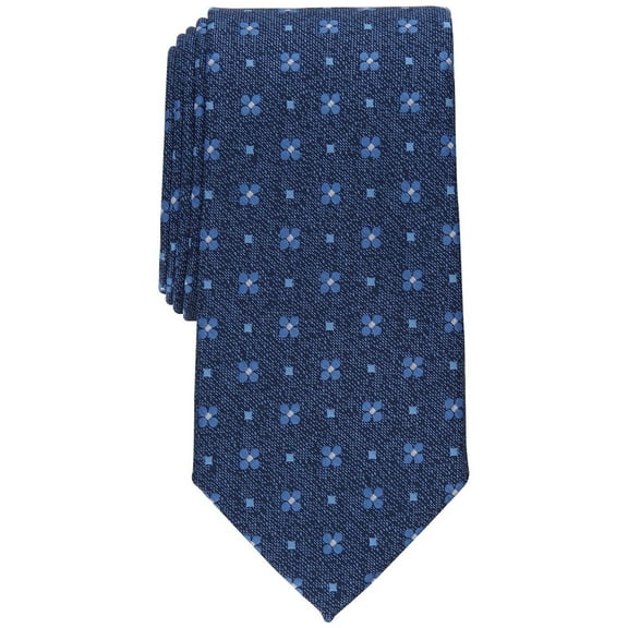 Club Room Men's Ridgeway Tie Navy Blue Necktie