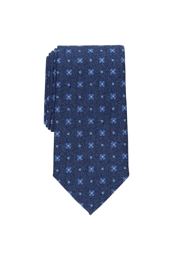 Men's Ridgeway Tie Navy Blue Necktie