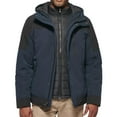 thumbnail image 1 of Club Room Mens 3 in 1 Hooded Parka Coat, Blue, Medium, 1 of 1