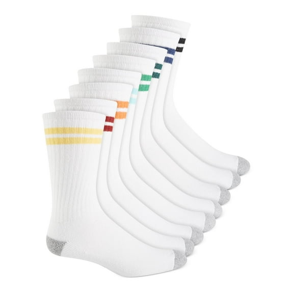 Club Room Mens 8PK Long Crew Socks
