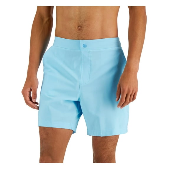 Club Room Mens Beach To Boardwalk Short 7" Inseam Swim Trunks