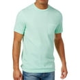 thumbnail image 1 of Club Room Mens Big & Tall Heathered Basic T-Shirt, Green, Big & Tall, Small, 1 of 1