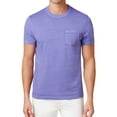 thumbnail image 1 of Club Room Mens Big & Tall Heathered Basic T-Shirt, Purple, Big & Tall, Small, 1 of 1