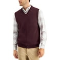 thumbnail image 1 of Club Room Mens Big & Tall V-Neck Pullover Sweater Vest, 1 of 1