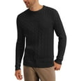 thumbnail image 1 of Club Room Mens Cable Knit Crewneck Sweater, 1 of 1