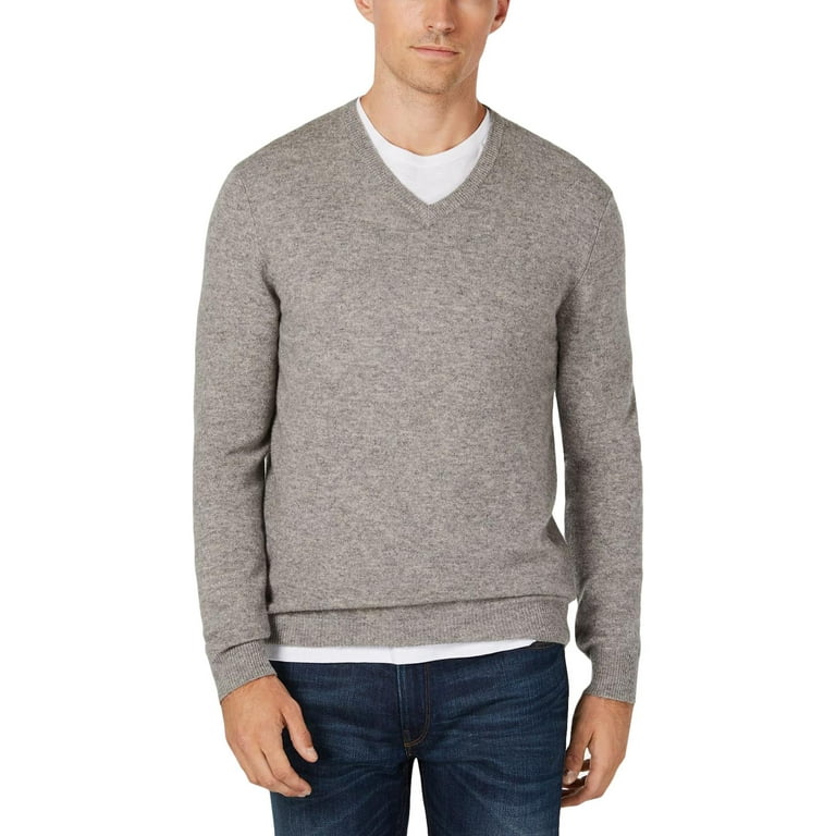 Club Room Mens Cashmere Pullover V Neck Sweater Walmart