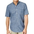 thumbnail image 1 of Club Room Mens Chambray Shirt Medium Chambray S, 1 of 2