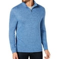 thumbnail image 1 of Club Room Mens Chen Pullover Sweater, Blue, Large, 1 of 2