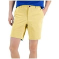 thumbnail image 1 of Club Room Mens Classic Fit Flat Front Bermuda Shorts, 1 of 3