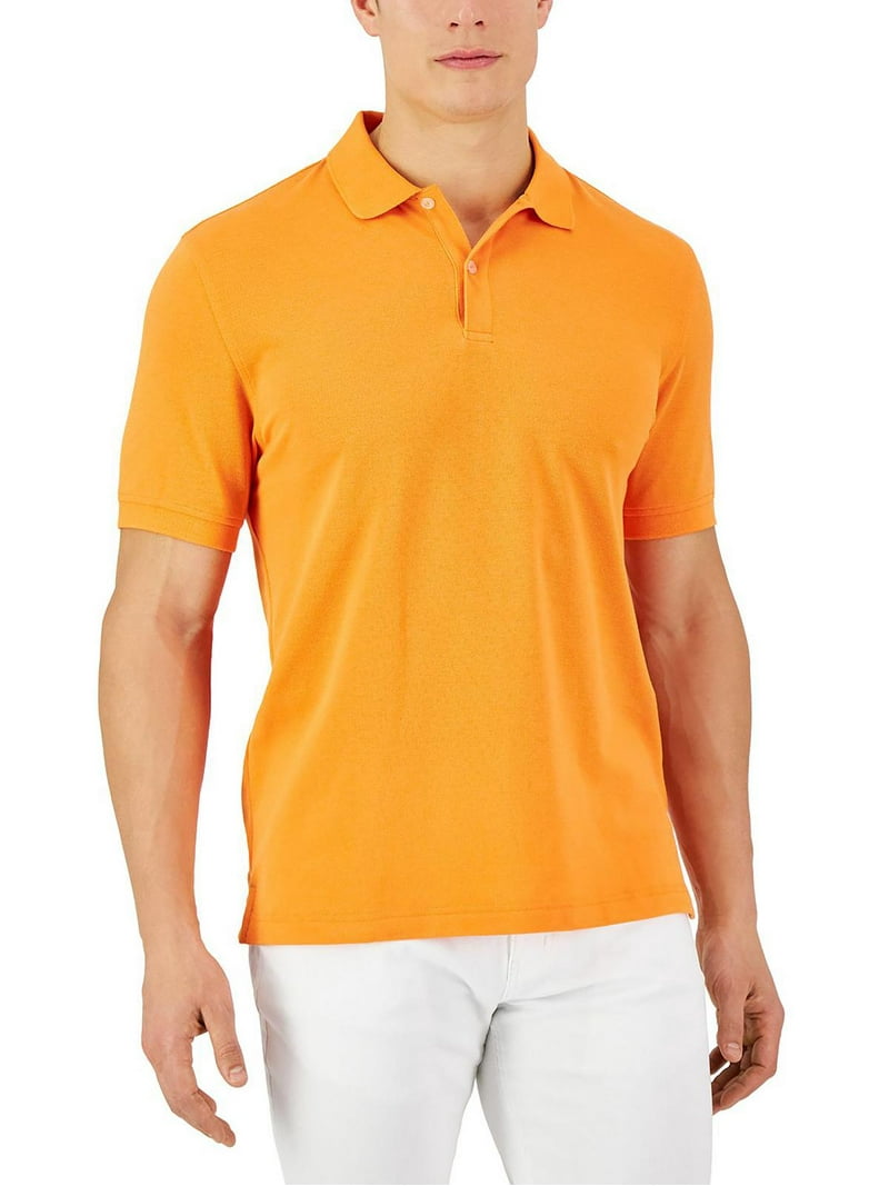 Club Room Men's Classic Fit Performance Stretch Collared Golf Polo