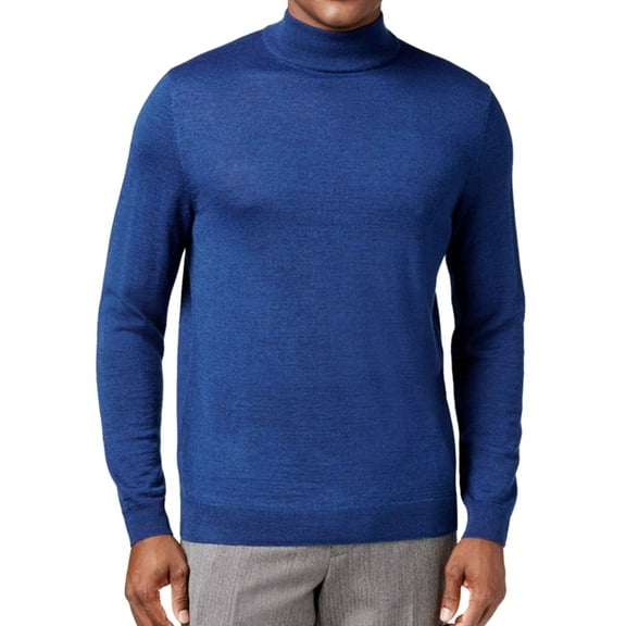 Club Room Mens Classic-Fit Pullover Sweater, Blue, Small