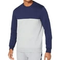 thumbnail image 1 of Club Room Mens Color Block Sweatshirt, Grey, XXX-Large, 1 of 2