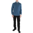 thumbnail image 1 of Club Room Mens Cotton 1/4 Zip Pullover Sweater, 1 of 3