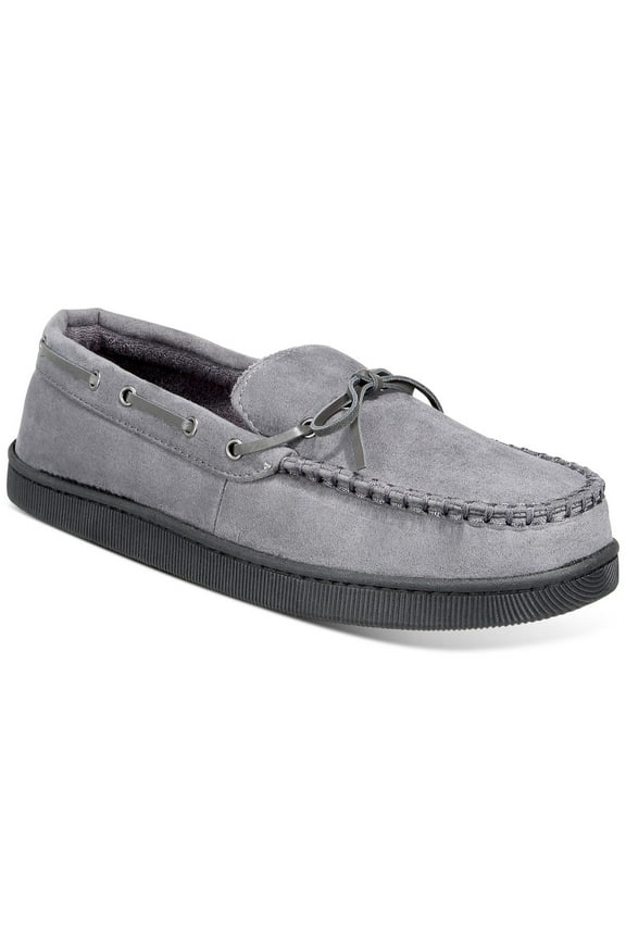 Mens Cozy Comfy Moccasin Slippers