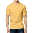 thumbnail image 1 of Club Room Mens Crew Neck Basic T-Shirt, Yellow, Small, 1 of 1