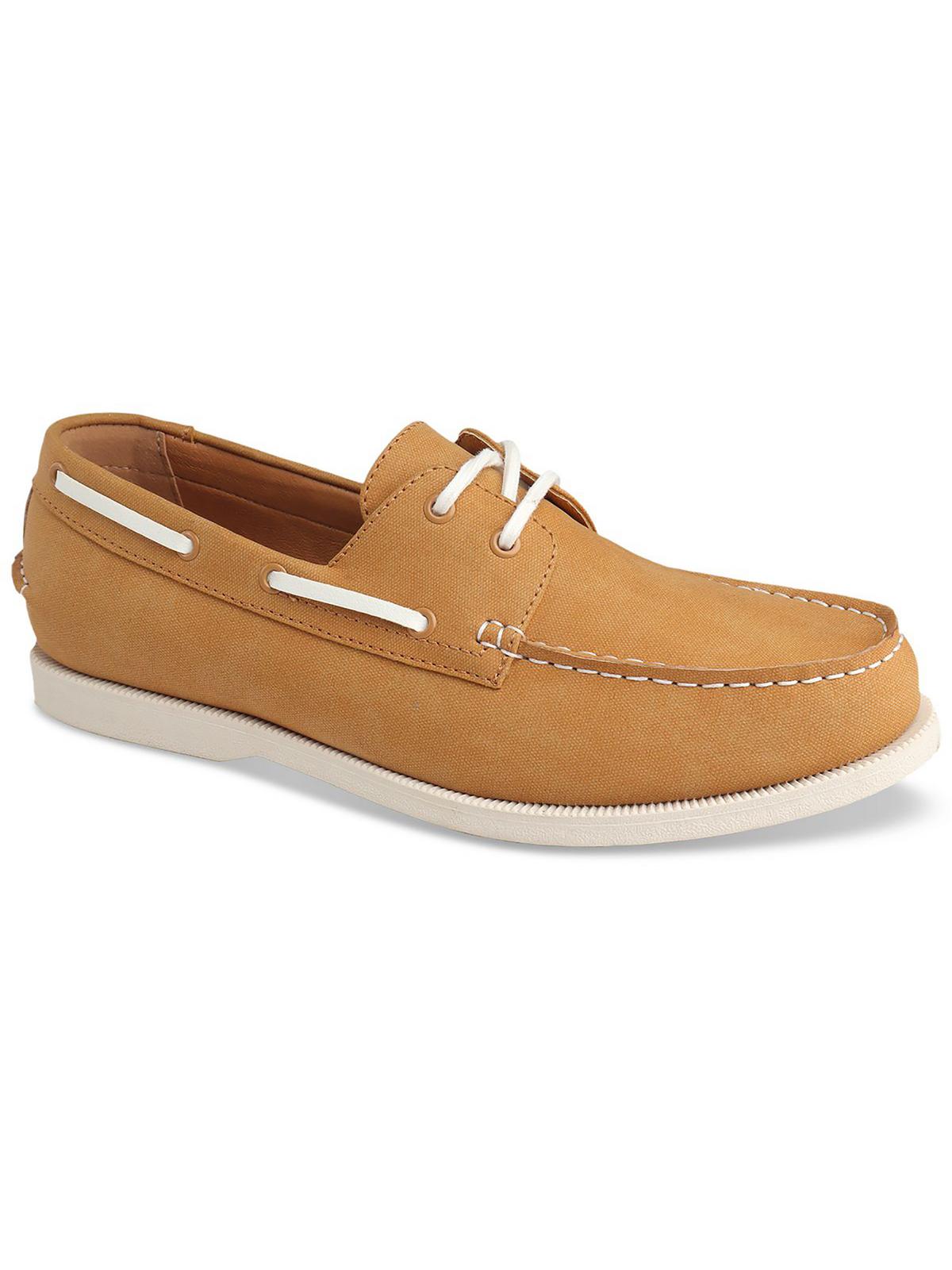 Club Room Mens Elliot Canvas Lifestyle Loafers - Walmart.com display picture 2