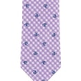 thumbnail image 1 of Club Room Mens Fish Self-tied Necktie, Purple, One Size, 1 of 1