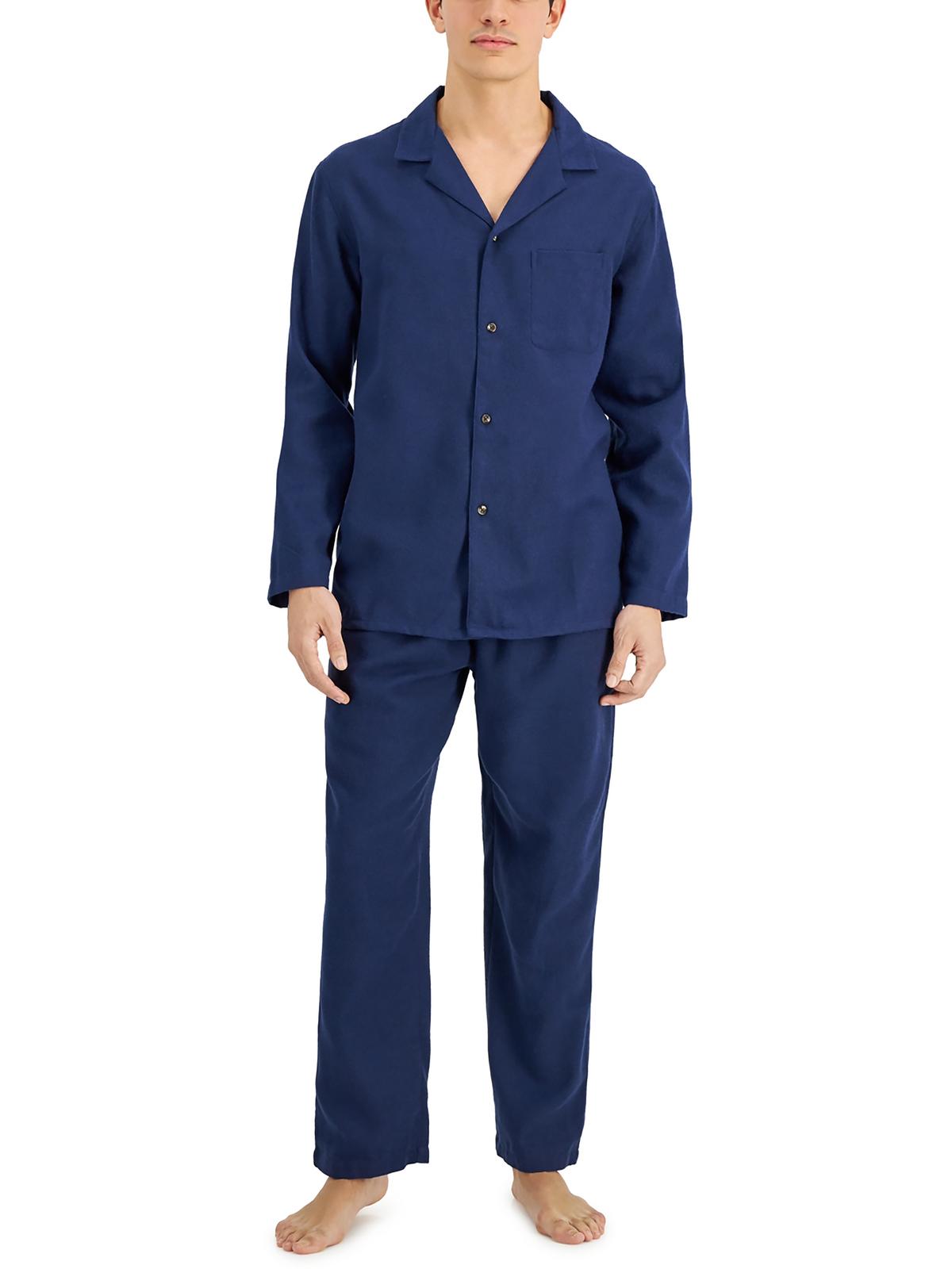 Club Room Mens Flannel 2PC Pajama Sets