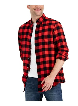 Club Room Men's Cold Weather Flannels & Shirts in Mens Cold