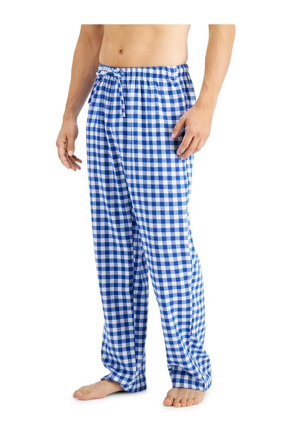 Mens Flannel Plaid Sleep Pant