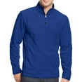 thumbnail image 1 of Club Room Mens Fleece Pullover (Medium, Cargo Blue), 1 of 5