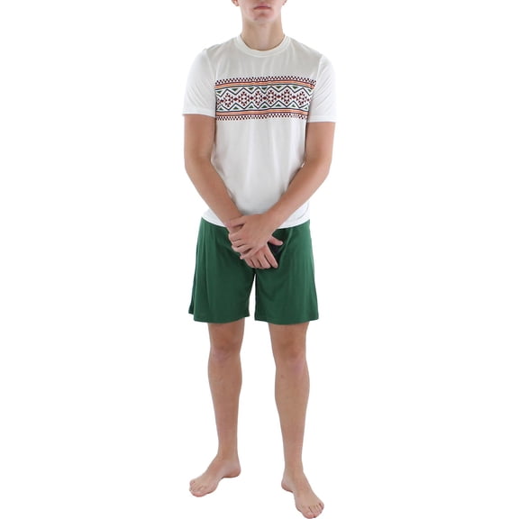 Club Room Mens Graphic Aztec Pajama Gift Set