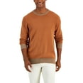 thumbnail image 1 of Club Room Mens Herringbone Sweater Cracked Walnut M, 1 of 1