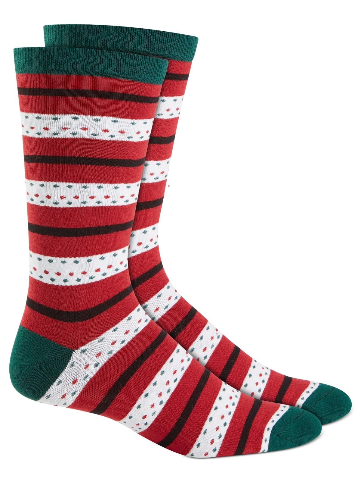 club room dress socks Club Room Mens Gentlemen Pattern 4PK Knit Casual Socks 4GEN538F16