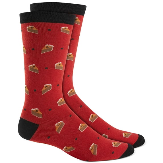 Club Room Mens Holiday Socks, Red