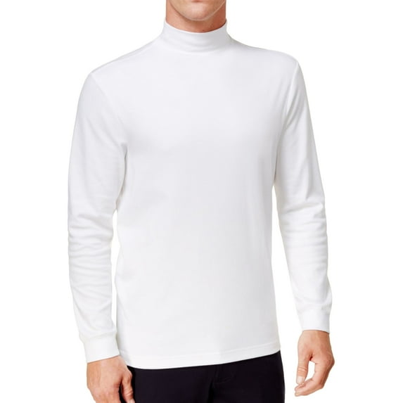 Club Room Mens LS Basic T-Shirt, White, XXX-Large