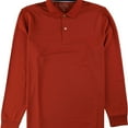 thumbnail image 1 of Club Room Mens LS Perfomance Polo Shirt, Orange, XX-Large, 1 of 1