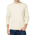 thumbnail image 1 of Club Room Mens LS Sweatshirt, Off-White, XX-Large, 1 of 2