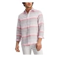 thumbnail image 1 of Club Room Mens Linen Striped Button-Down Shirt, 1 of 2