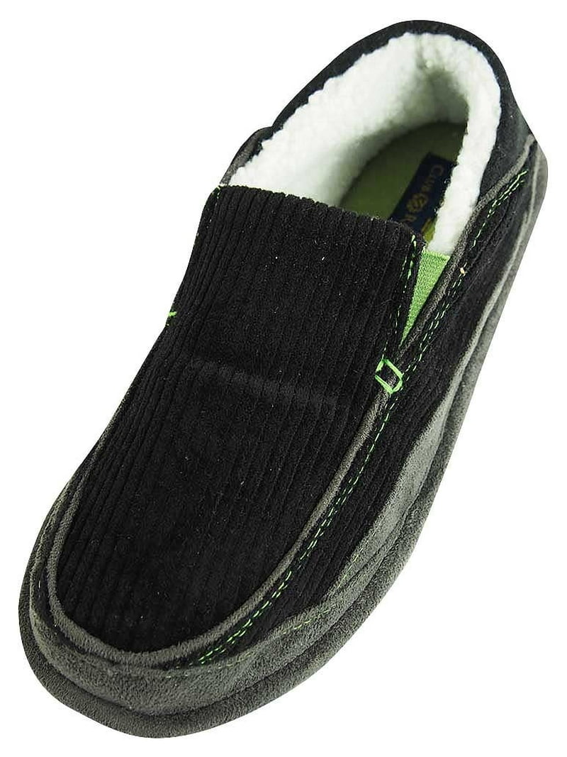 Club Room Men’s Slippers size XL Club Room Mens Moccasin Slippers, Black, Size XL 12-13 | eBay main image 3