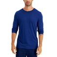 thumbnail image 1 of Club Room Mens Long Sleeve T Shirt XL Cerulean Blue, 1 of 2