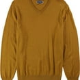 thumbnail image 1 of Club Room Mens Merino Knit Sweater, Yellow, XX-Large, 1 of 2