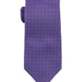 thumbnail image 1 of Club Room Mens Oxford Self-tied Necktie, Purple, One Size, 1 of 1