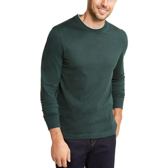 Club Room Mens Plus Cotton Crewneck T-Shirt