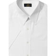thumbnail image 1 of Club Room Mens Pointed Solid Button Up Shirt, White, Small, 1 of 2