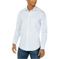 thumbnail image 1 of Club Room Mens Preston Stripe Button Up Shirt, Multicoloured, X-Large, 1 of 1