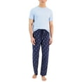 thumbnail image 1 of Club Room Mens Printed Cotton Pajama Gift Set, 1 of 3