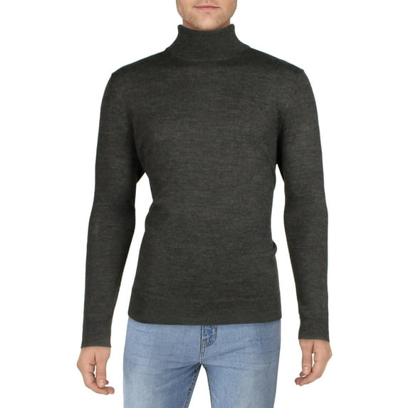 Club Room Mens Wool Blend Knit Turtleneck Sweater